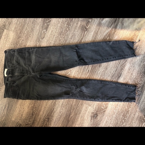 Madewell Black skinny jeans in “Black Sea” - Picture 2 of 5